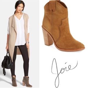 JOIE Monte Suede Studded Booties